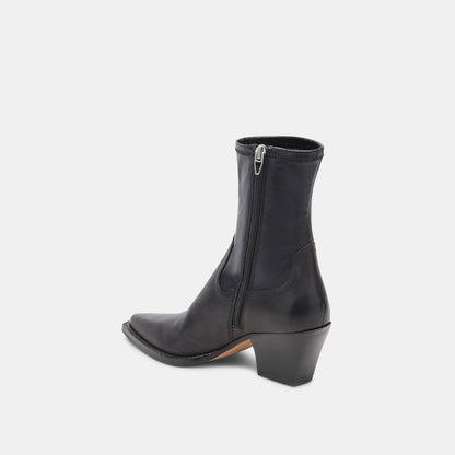 Rutger Boots Black Leather - BLACK LEATHER