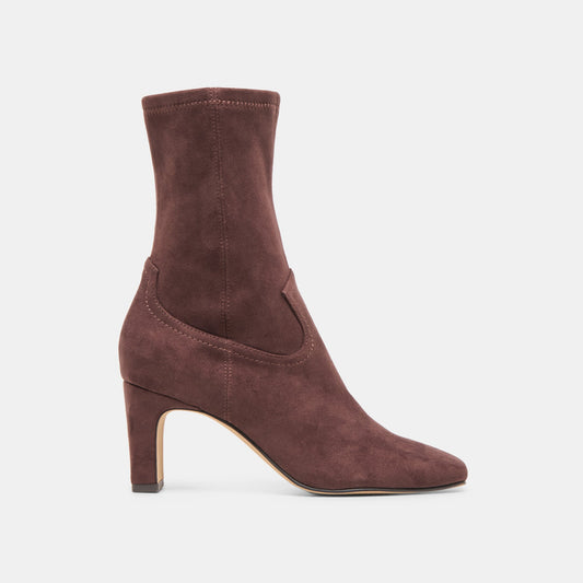 Roan Mahogany Stella Suede Boots - MAHOGANY STELLA SUEDE