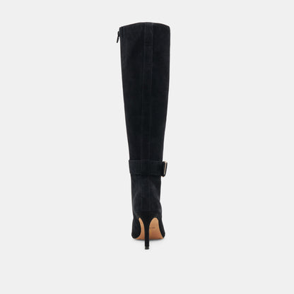 KINZY BOOTS ONYX SUEDE - ONYX SUEDE