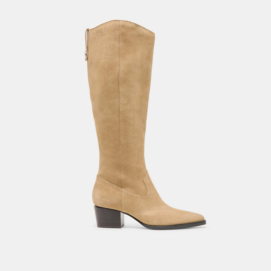 Virona H2O Waterproof Dk Taupe Suede Boots - DK TAUPE SUEDE