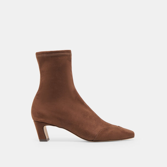 Anika Dk Brown Stella Suede Boots - DK BROWN STELLA SUEDE