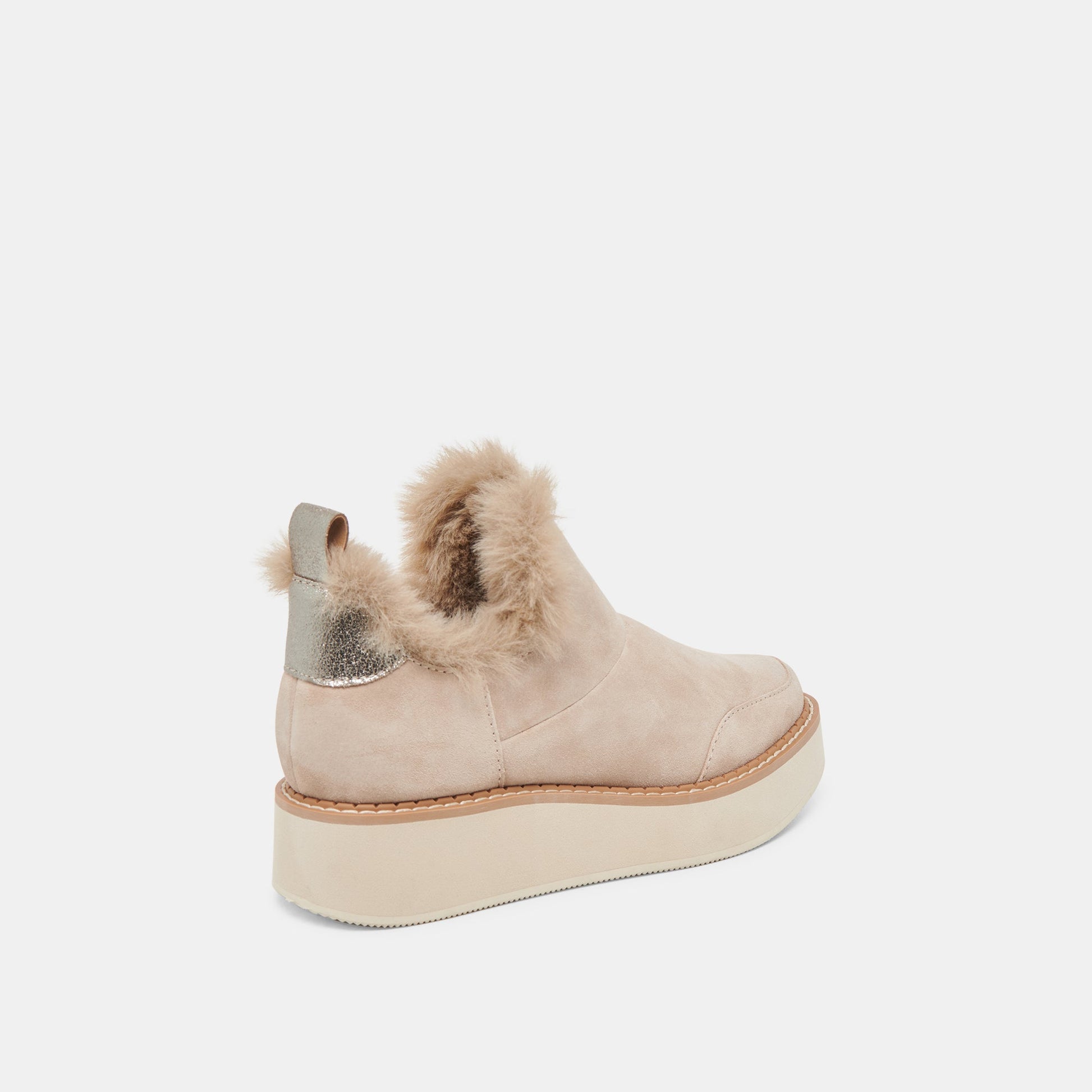 ARDY PLUSH H2O BOOTIES TAUPE SUEDE - TAUPE SUEDE