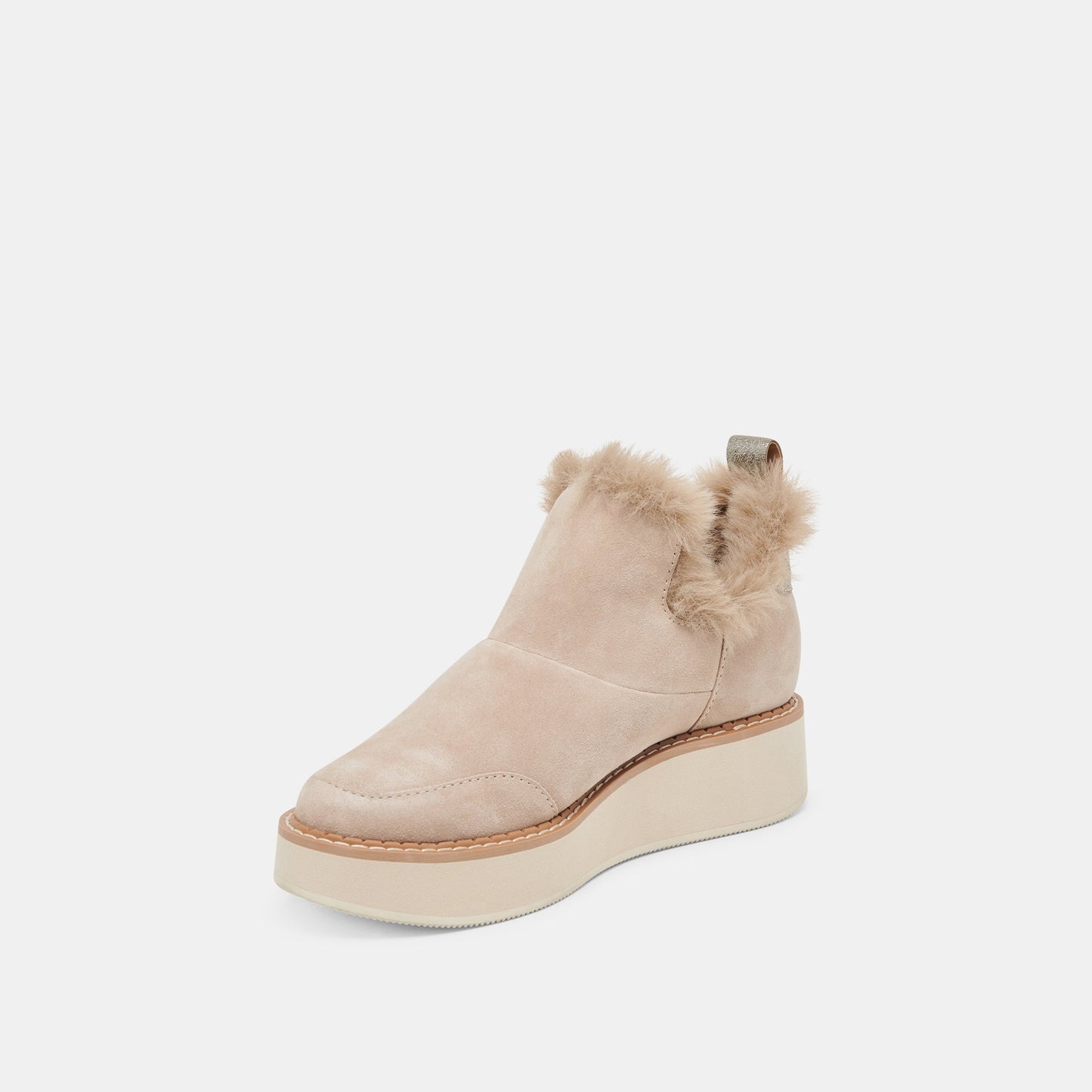 ARDY PLUSH H2O BOOTIES TAUPE SUEDE - TAUPE SUEDE