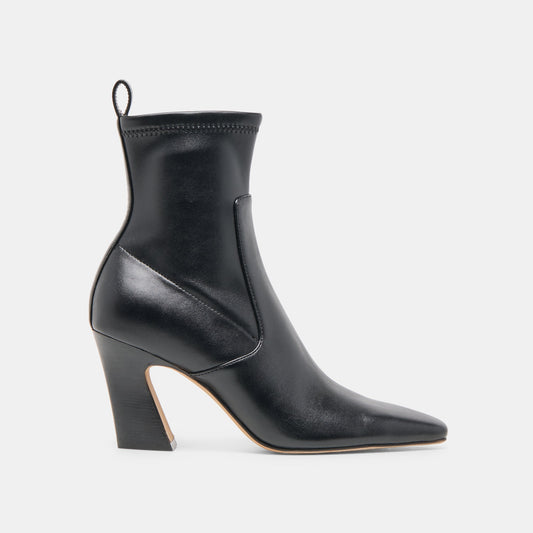 Linzey Black Stella Booties - BLACK STELLA