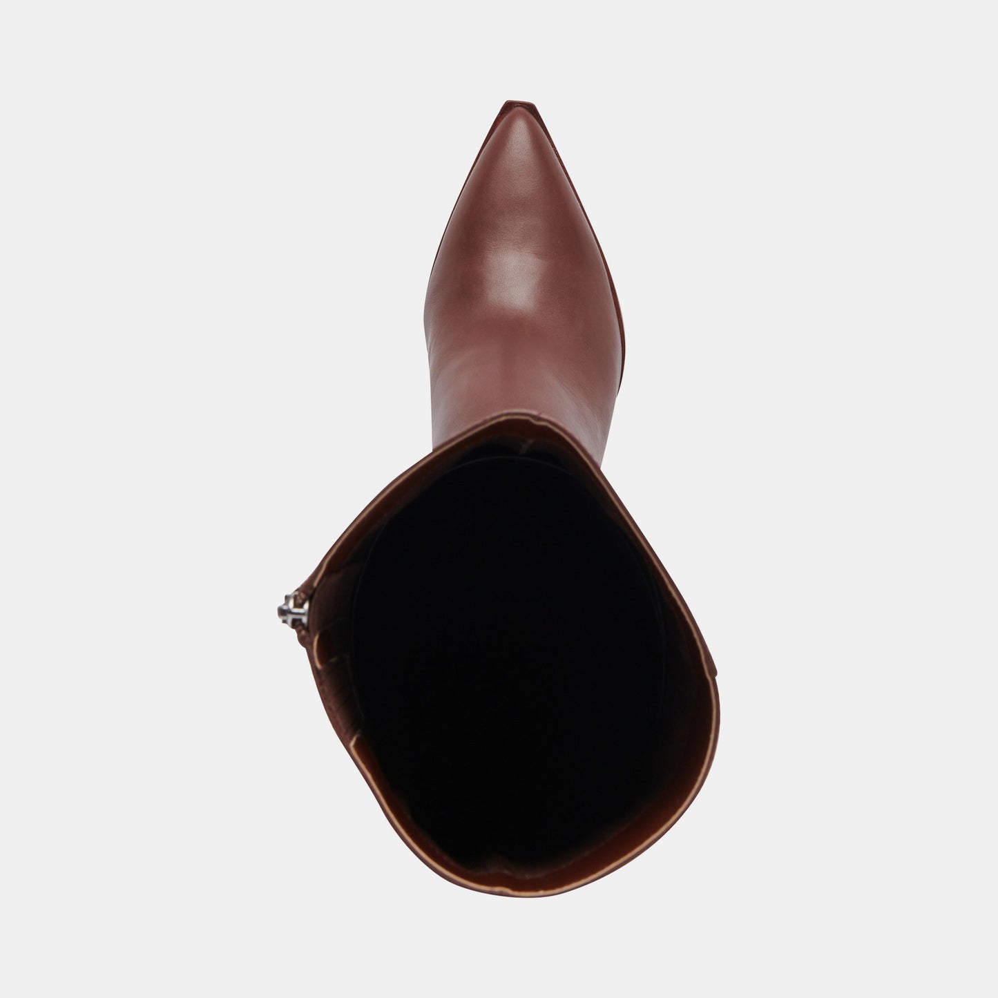 Auggie Extra Wide Calf Chocolate Boots - CHOCOLATE LEATHER