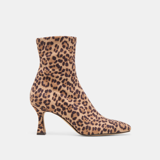Glamor Dk Leopard Stella Suede Boots - DK LEOPARD STELLA SUEDE