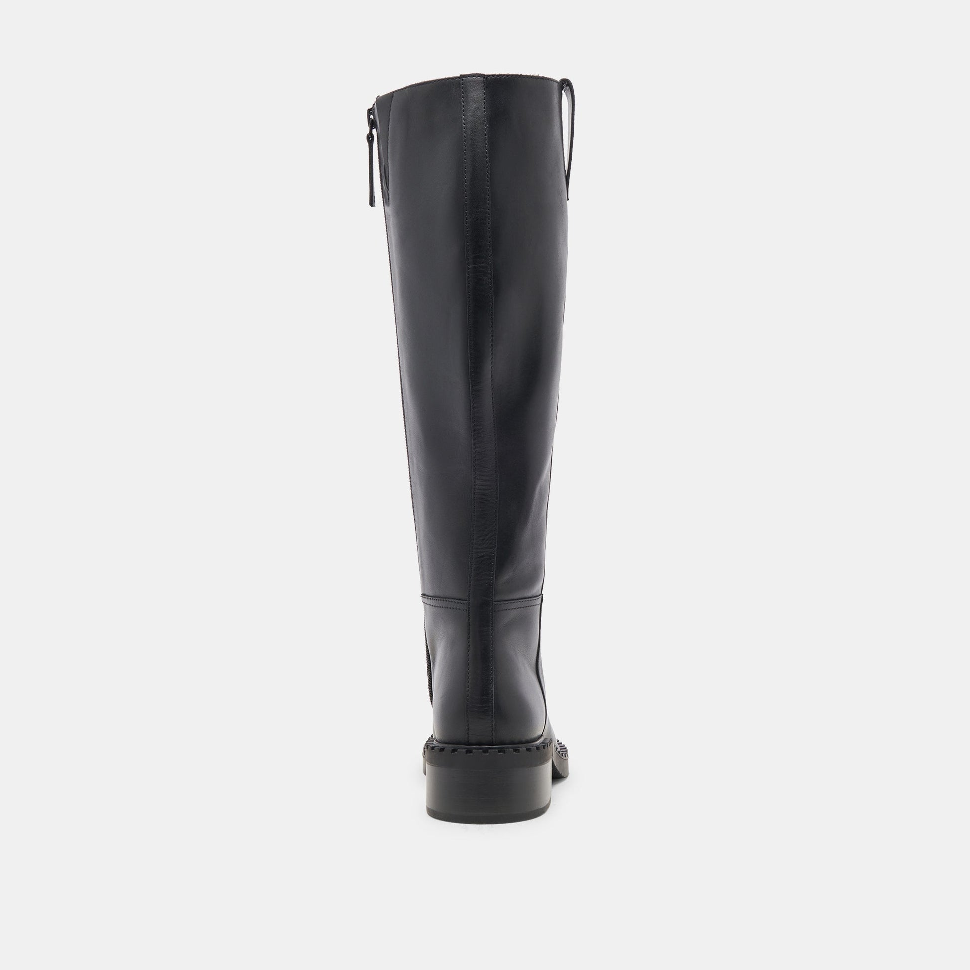 Glory H2O Waterproof Black Leather Extra Wide Calf Boots - BLACK LEATHER