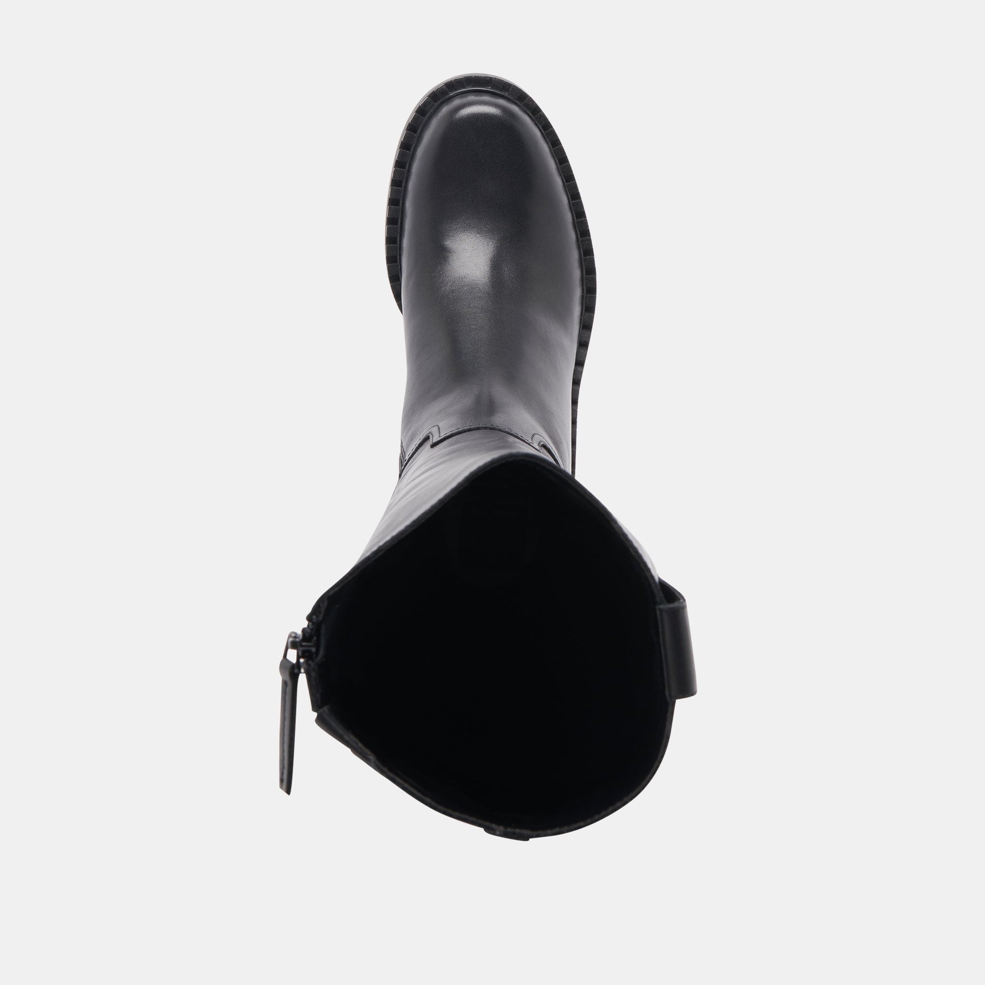 Glory H2O Waterproof Black Leather Extra Wide Calf Boots - BLACK LEATHER