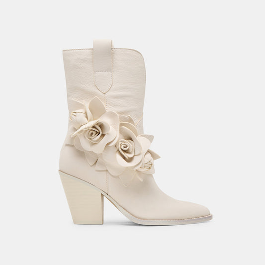 Jakel Off White Nubuck Boots - OFF WHITE NUBUCK