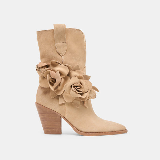 Jakel Camel Suede Boots - CAMEL SUEDE