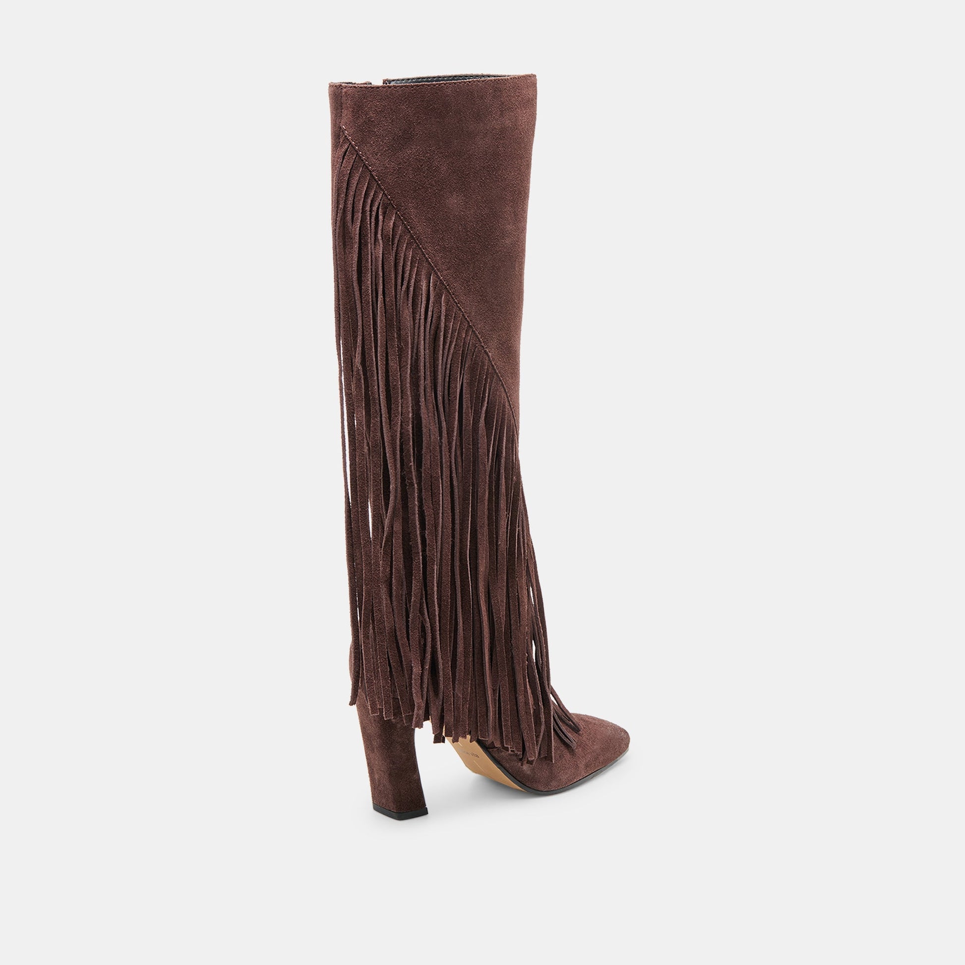 Giano Mahogany Suede Boots - MAHOGANY SUEDE