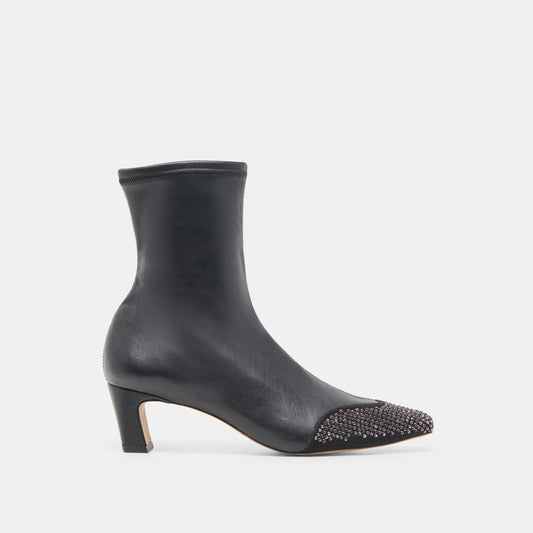 Anika Stud Black Stella Boots - BLACK STELLA