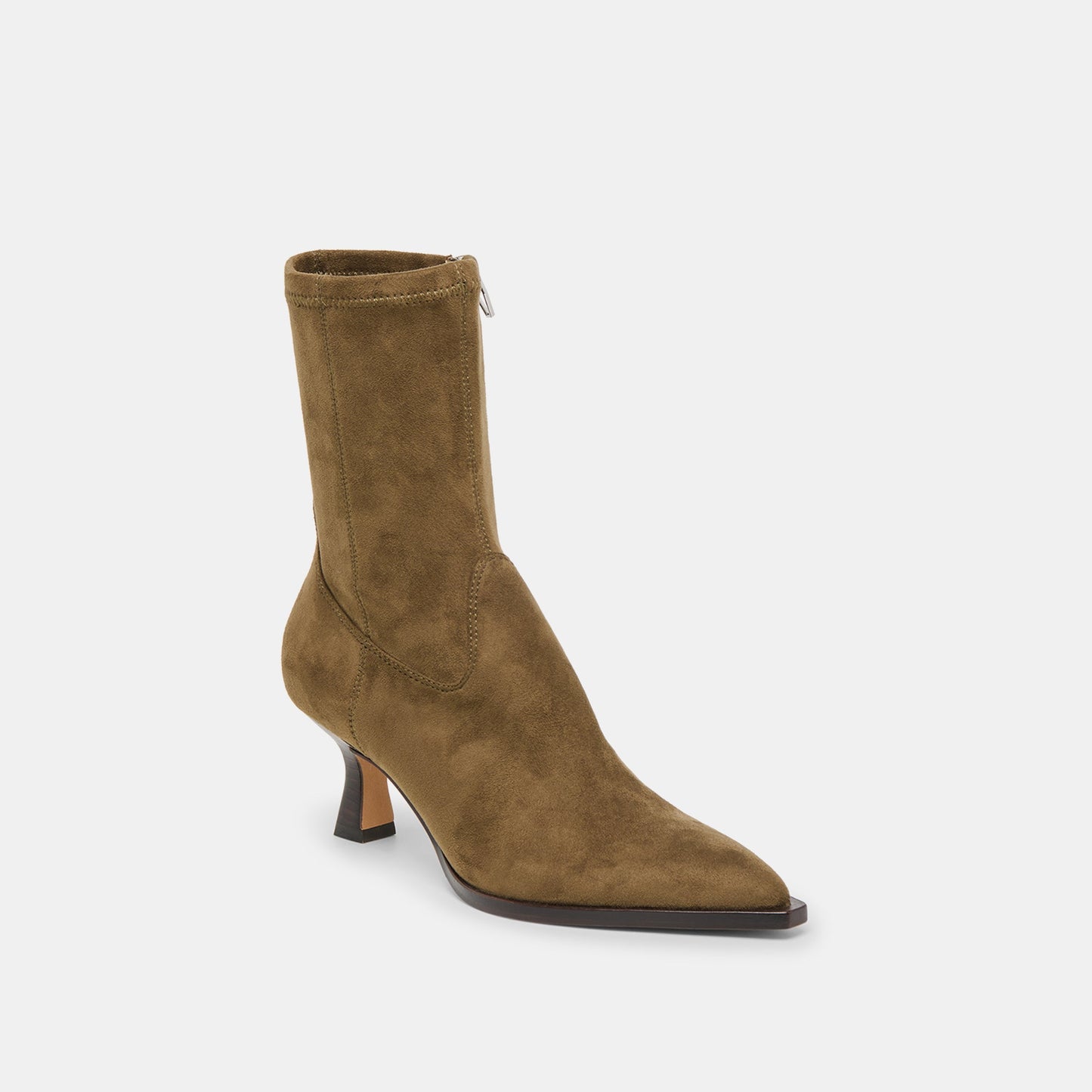 Arya Olive Stella Suede Boots - OLIVE STELLA SUEDE