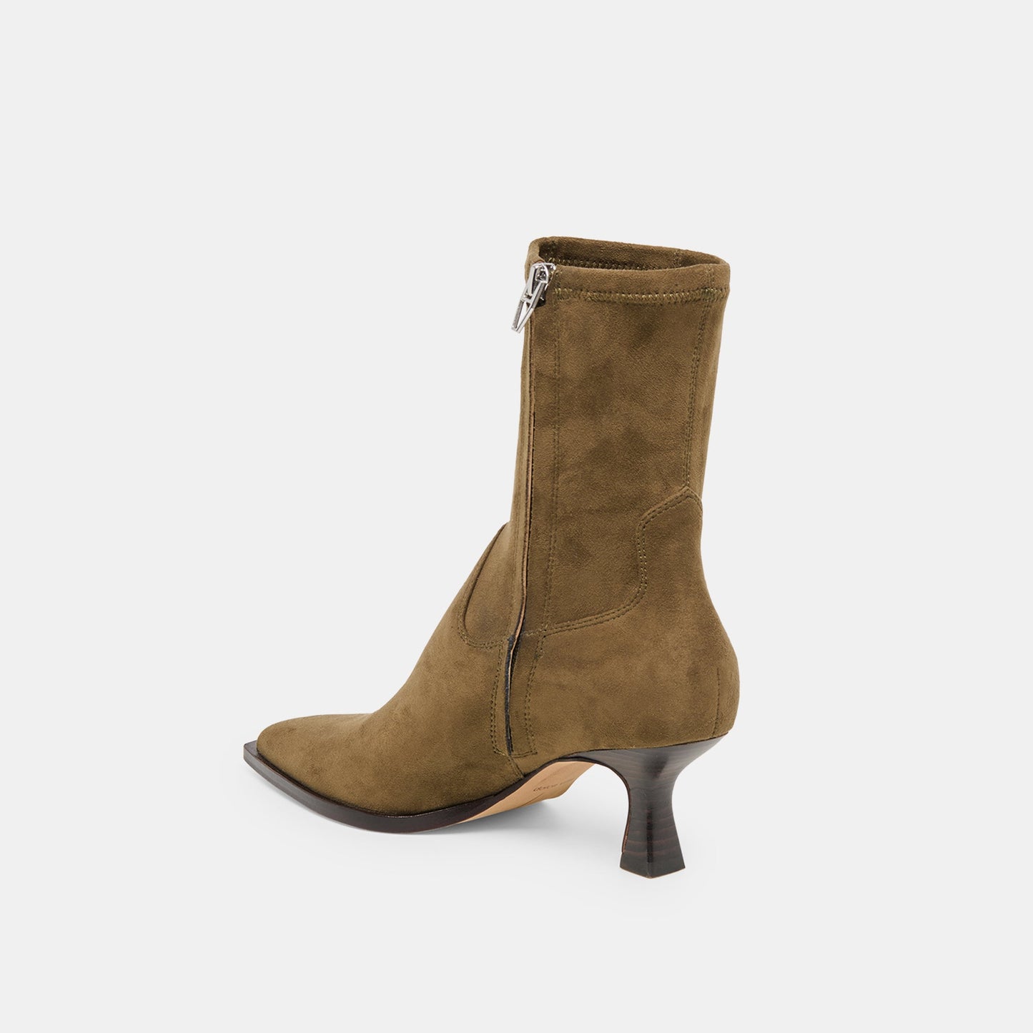 Arya Olive Stella Suede Boots - OLIVE STELLA SUEDE
