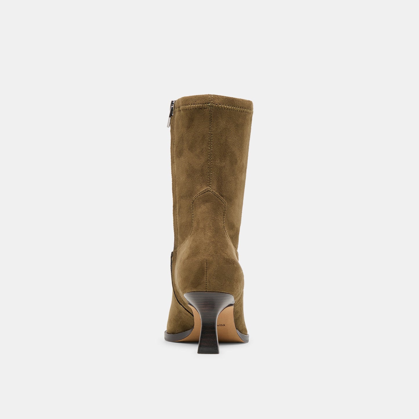 Arya Olive Stella Suede Boots - OLIVE STELLA SUEDE