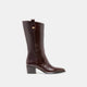 CHOCOLATE LEATHER