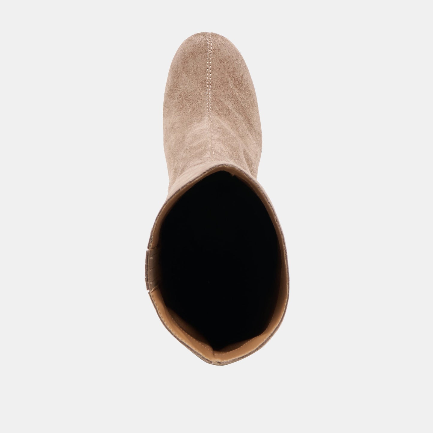Hudsin Wide Calf Barley Suede Boots - BARLEY SUEDE