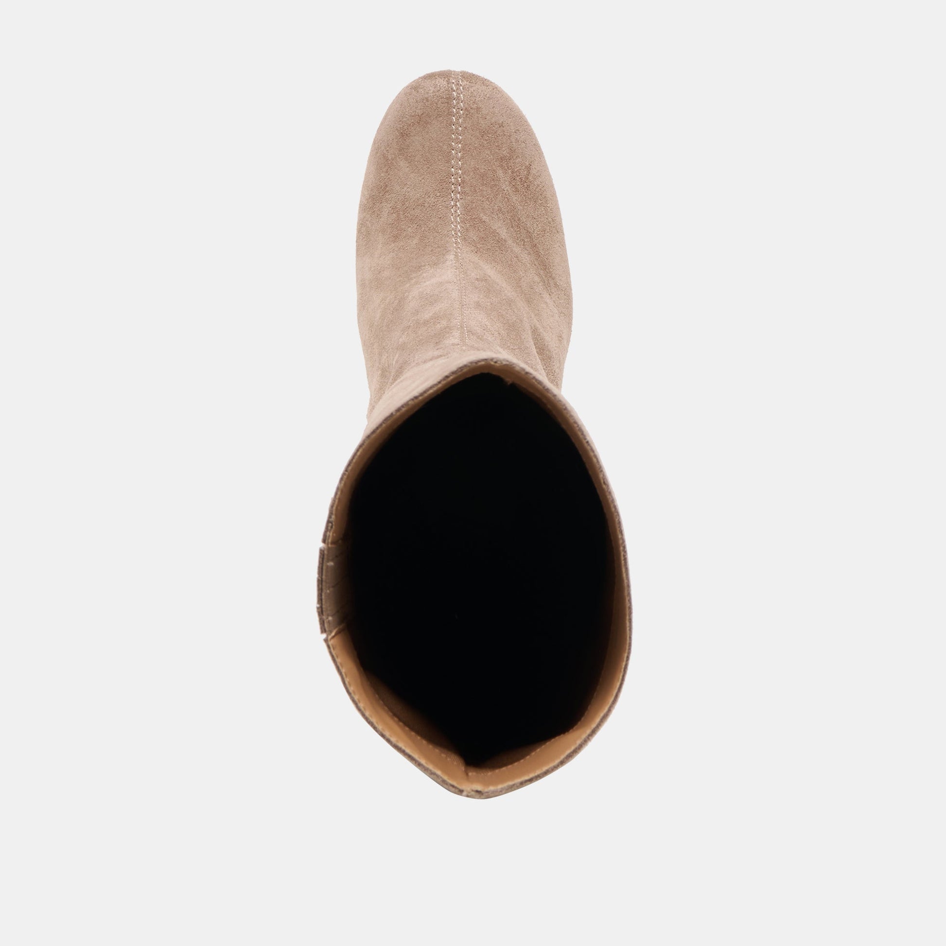 Hudsin Wide Calf Barley Suede Boots - BARLEY SUEDE