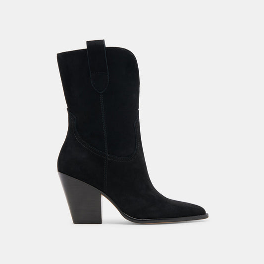JESSEY BOOTS ONYX SUEDE - ONYX SUEDE