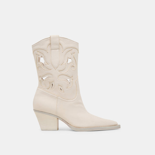 RAVENA BOOTS OFF WHITE NUBUCK - OFF WHITE NUBUCK