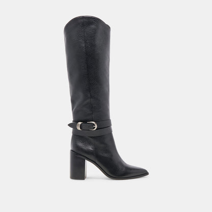 TYRONE BOOTS BLACK LEATHER - BLACK LEATHER