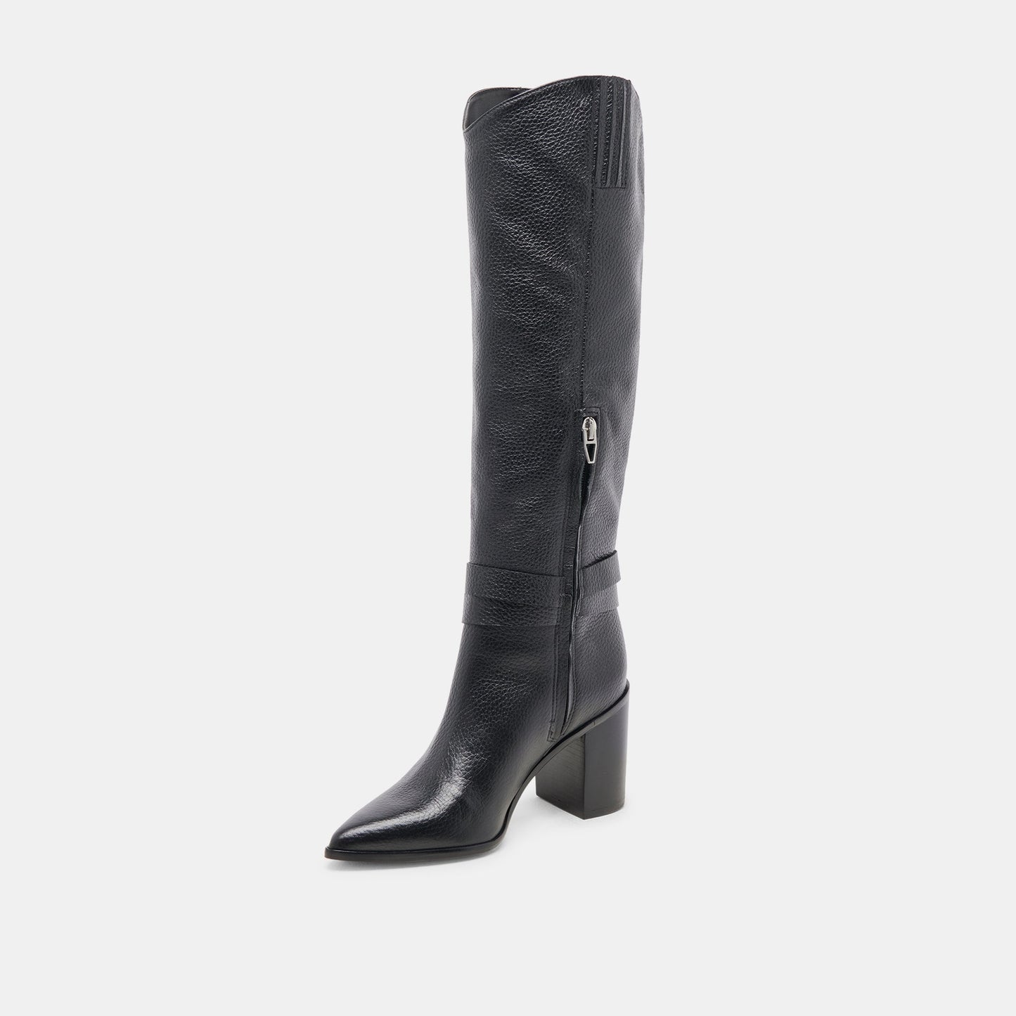 TYRONE BOOTS BLACK LEATHER - BLACK LEATHER