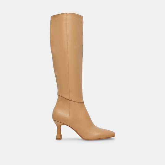 GYRA BOOTS TAN LEATHER - TAN LEATHER