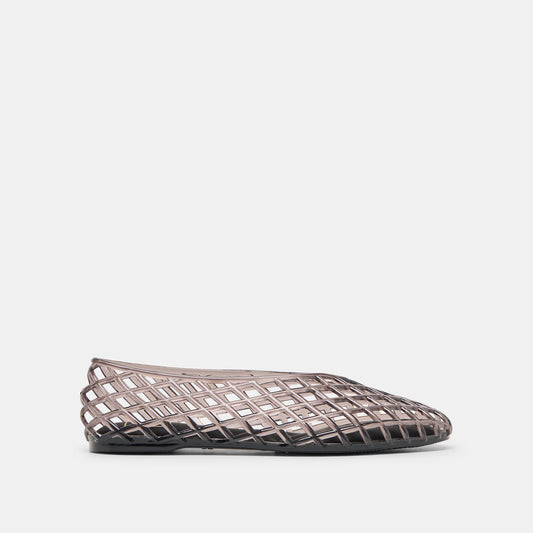Jam Black Jelly Flats - BLACK JELLY