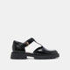 MIDNIGHT CRINKLE PATENT LEATHER