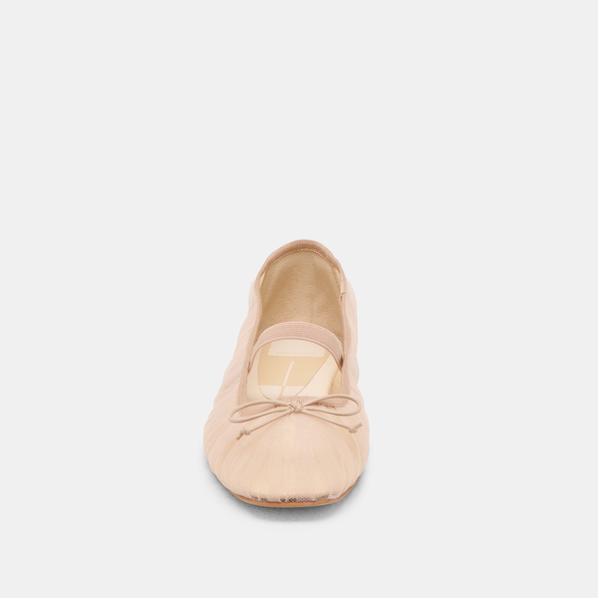 Raeven Praline Tulle Ballet Flats - PRALINE TULLE