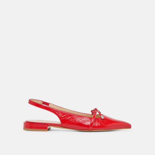 Payge Chili Crinkle Patent Flats - CHILI CRINKLE PATENT