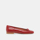 RED CRINKLE PATENT