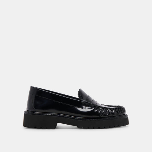 MAXWELL LOAFERS BLACK LEATHER - BLACK LEATHER
