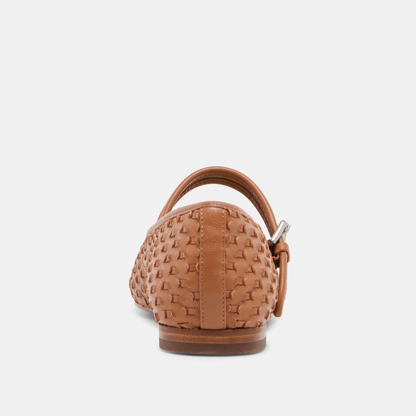 Roslyn Saddle Woven Leather Ballet Flats - SADDLE WOVEN LEATHER