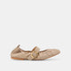 HERRINGBONE PRINTED SUEDE