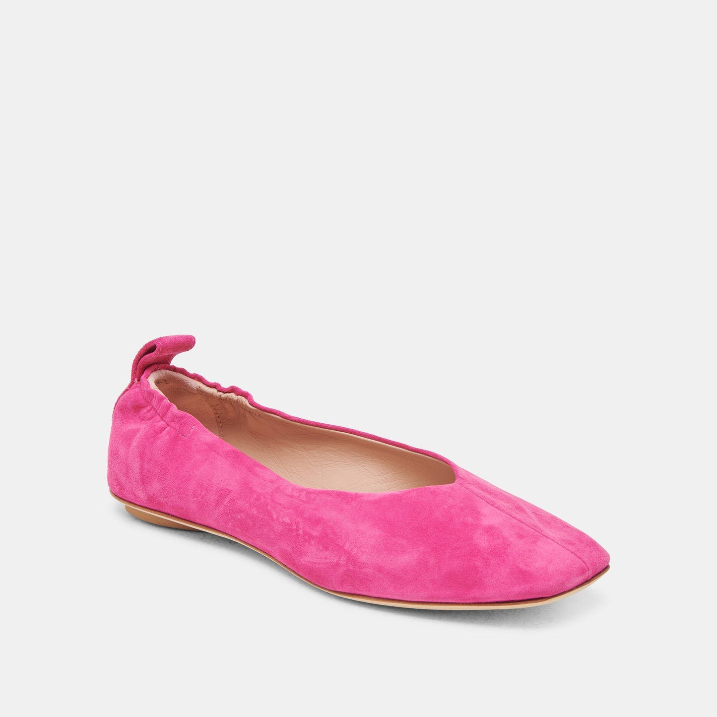 VINNIE BALLET FLATS FUCHSIA SUEDE - FUCHSIA SUEDE