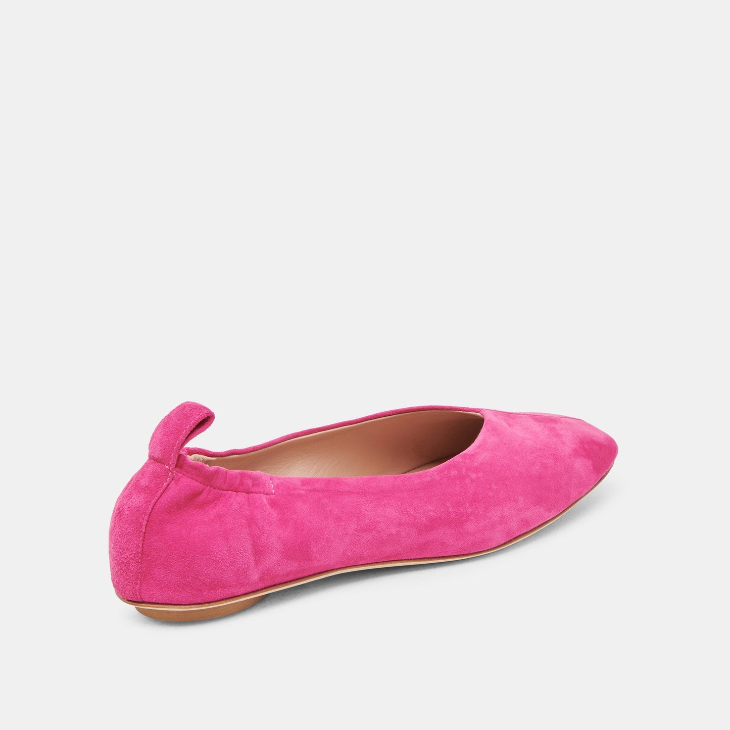 VINNIE BALLET FLATS FUCHSIA SUEDE - FUCHSIA SUEDE
