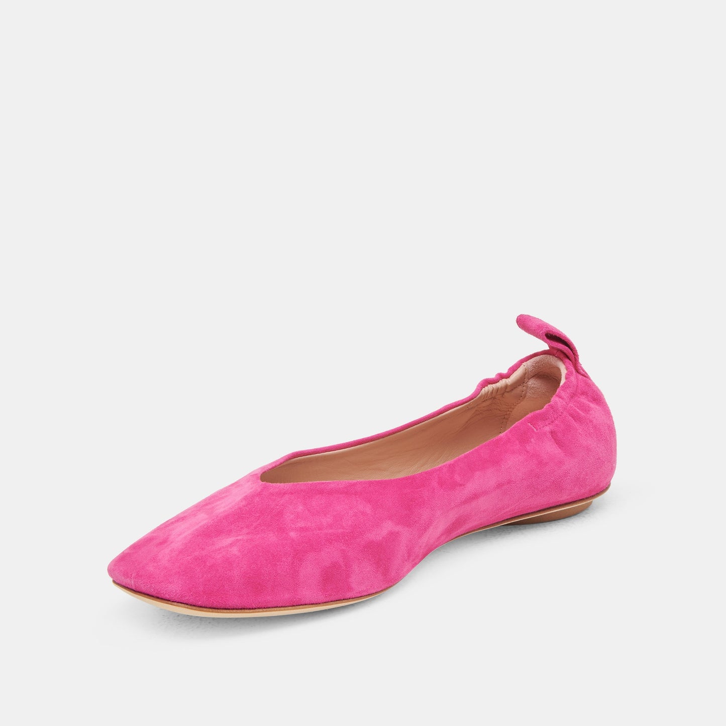 VINNIE BALLET FLATS FUCHSIA SUEDE - FUCHSIA SUEDE