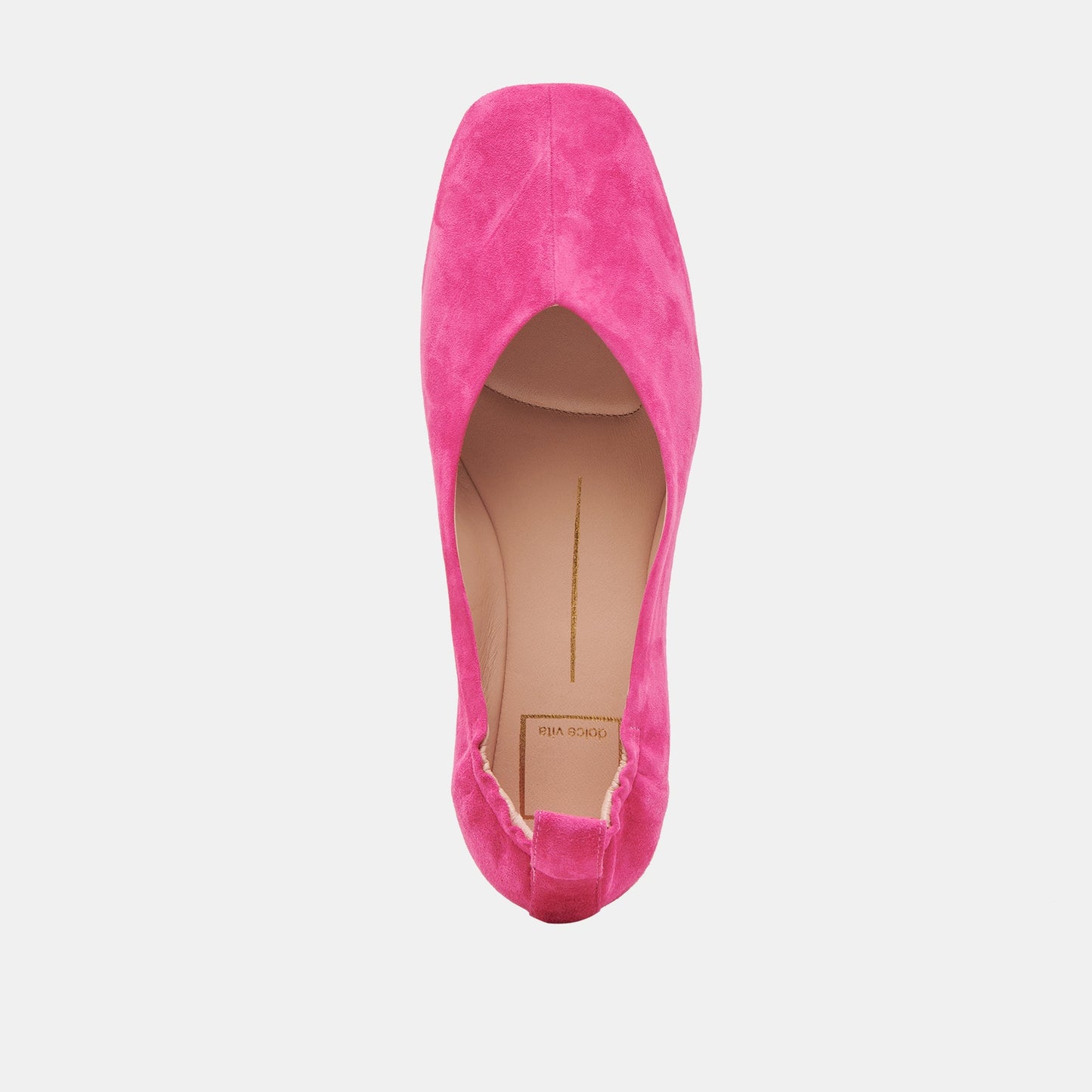 VINNIE BALLET FLATS FUCHSIA SUEDE - FUCHSIA SUEDE