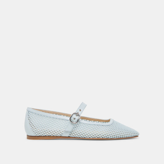RODNI MESH BALLET FLATS LIGHT BLUE MESH - LIGHT BLUE MESH