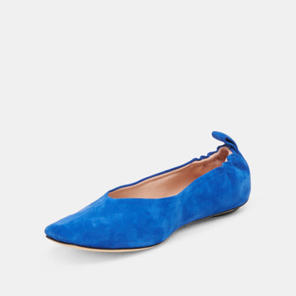 VINNIE BALLET FLATS NAVY SUEDE - NAVY SUEDE