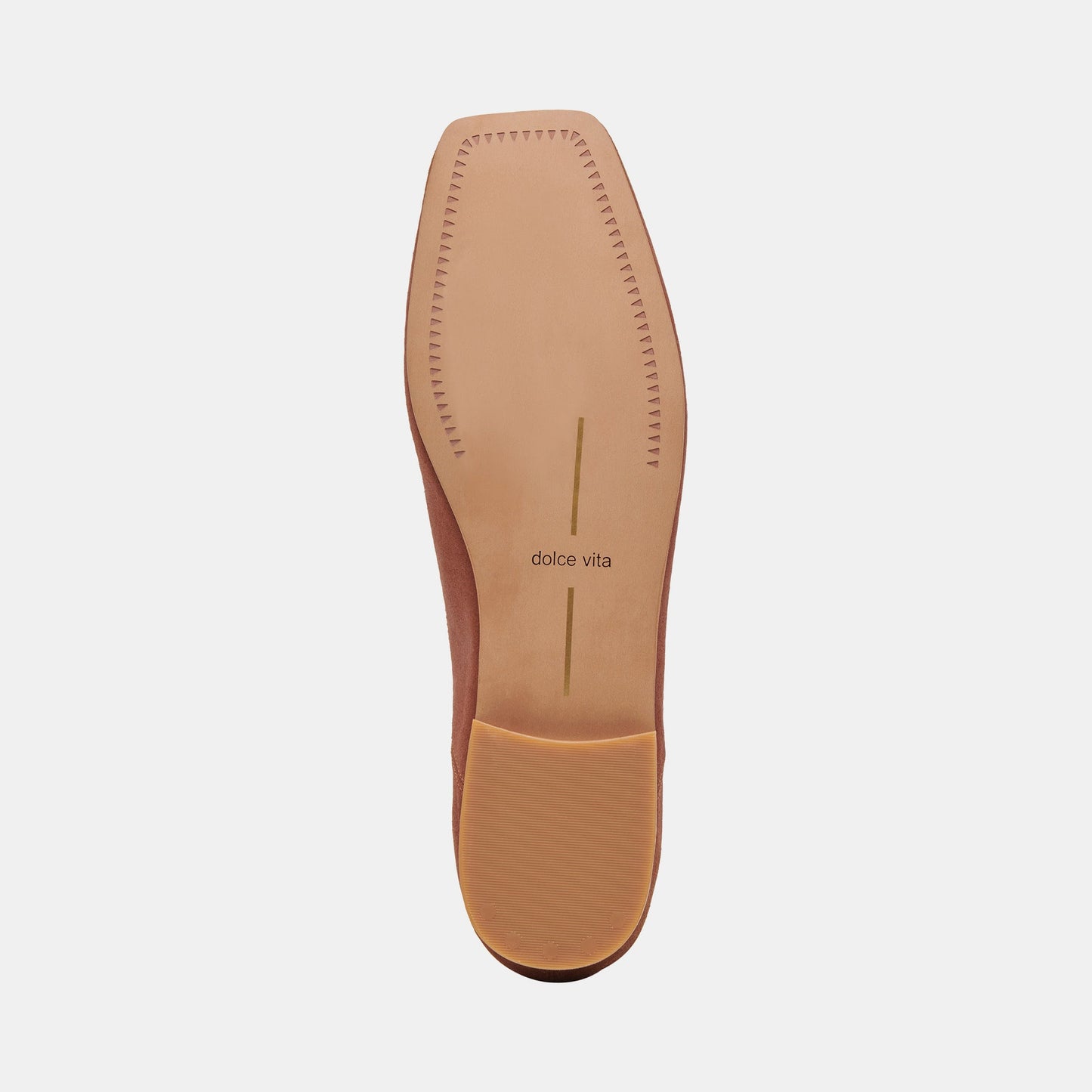 Anisa Wide Ballet Flats Copper Metallic Suede - COPPER METALLIC SUEDE