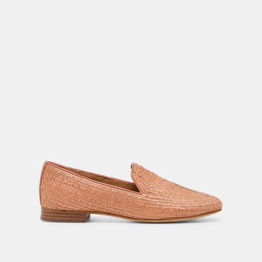 Baylen Maple Woven Raffia Flats - MAPLE WOVEN RAFFIA