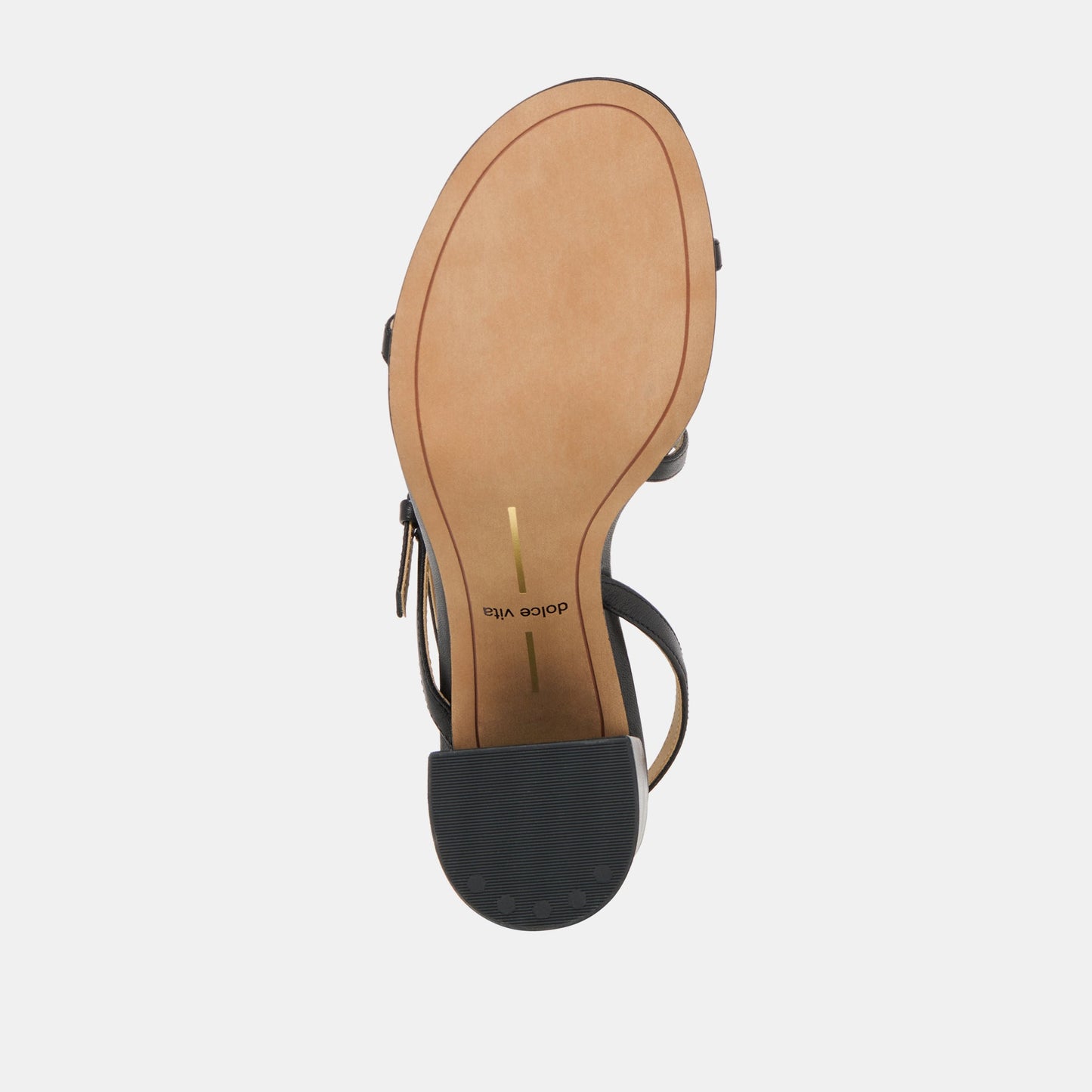 Faye Black Leather Heels - BLACK LEATHER