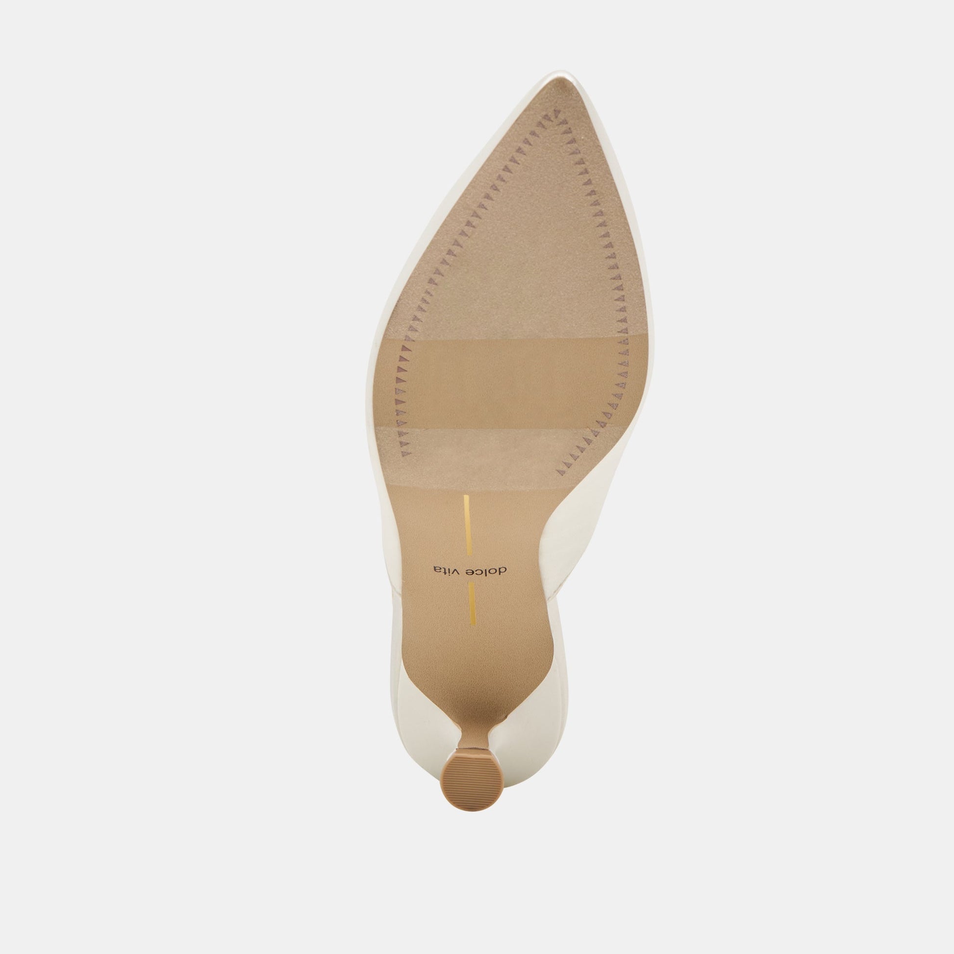 Cleo Off White Satin Heels - OFF WHITE SATIN