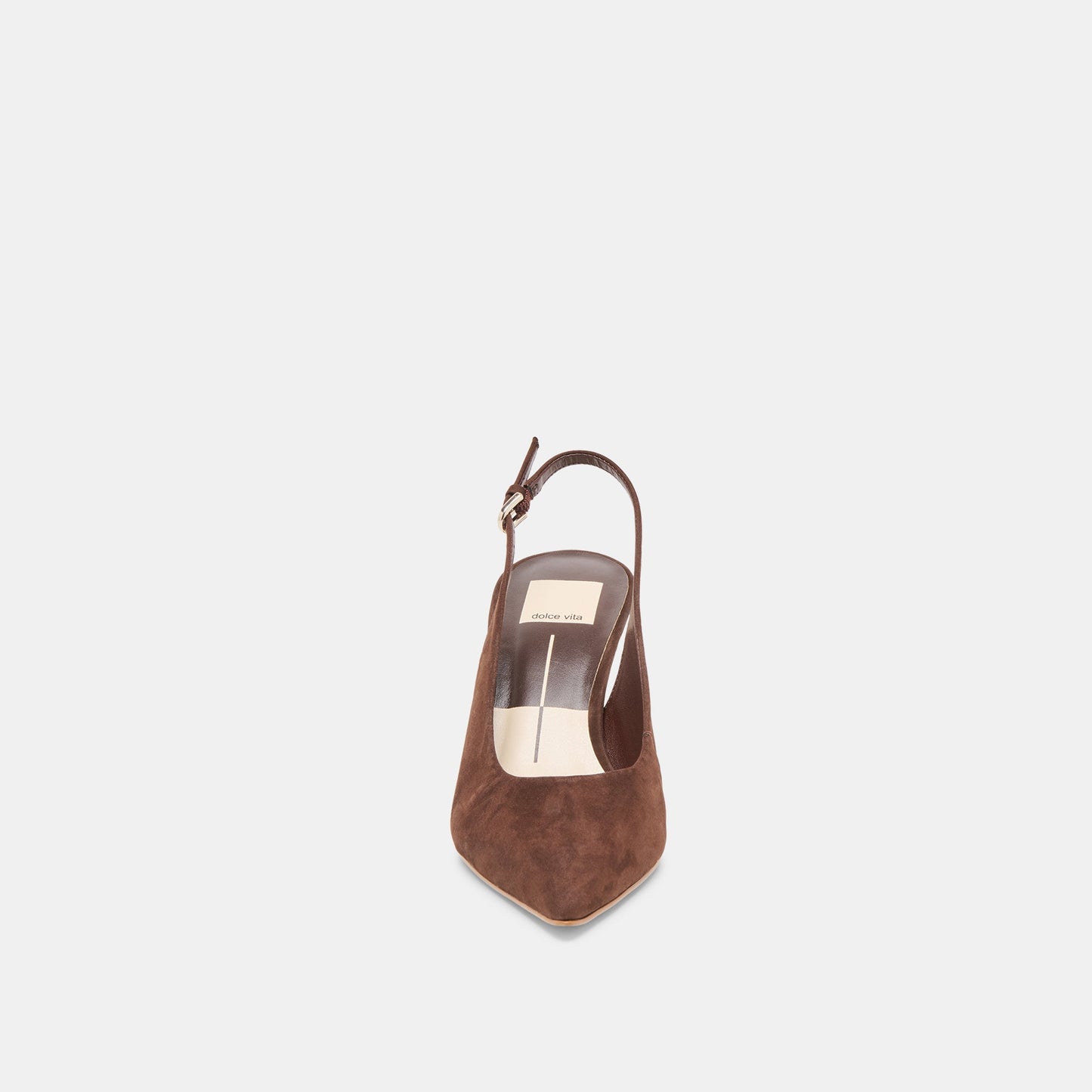 Elasi Dk Brown Nubuck Heels - DK BROWN NUBUCK