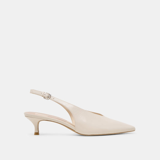 ALENNA HEELS BONE CRINKLE PATENT - BONE CRINKLE PATENT
