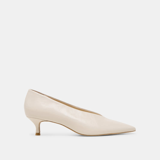 ALWYN HEELS BONE CRINKLE PATENT - BONE CRINKLE PATENT