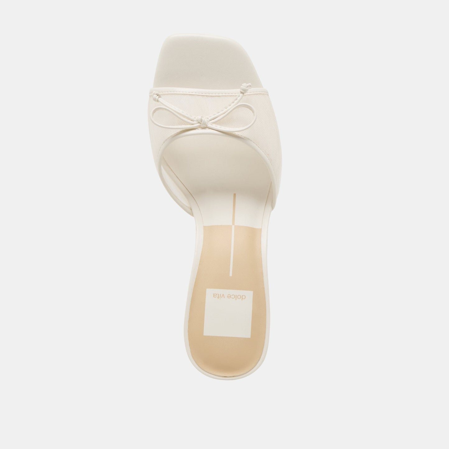 Galen White Tulle Heels - WHITE TULLE