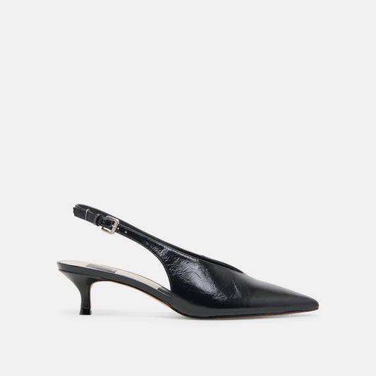 ALENNA HEELS MIDNIGHT CRINKLE PATENT - MIDNIGHT CRINKLE PATENT